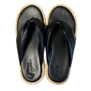 Naked Feet Black Women's Sandals Size 7 1/2